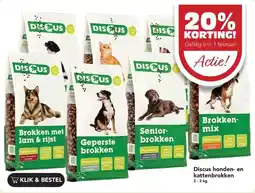 Discus Discus honden en kattenbrokken aanbieding