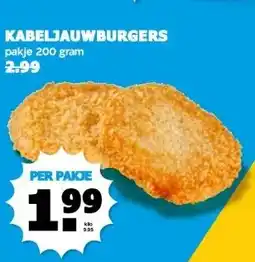 Boon`s Markt KABELJAUWBURGERS aanbieding