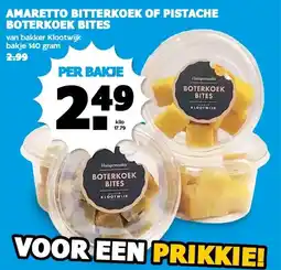 Boon`s Markt AMARETTO BITTERKOEK OF PISTACHE BOTERKOEK BITES aanbieding