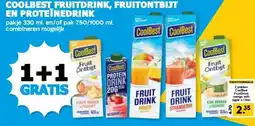 Boon`s Markt COOLBEST FRUITDRINK, FRUITONTBIJT EN PROTEÏNEDRINK aanbieding