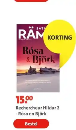 Bruna Rechercheur Hildur 2 - Rósa en Björk aanbieding
