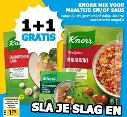 Boon`s Markt KNORR MIX VOOR MAALTIJD EN/OF SAUS aanbieding