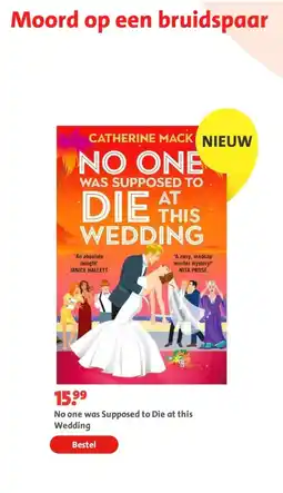 Bruna No one was Supposed to Die at this Wedding aanbieding