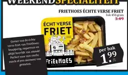 Boon`s Markt FRIETHOES ÉCHTE VERSE FRIET aanbieding