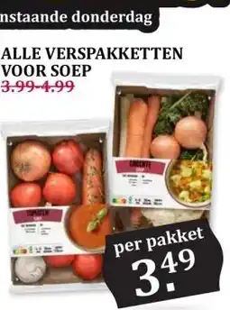 Boon`s Markt ALLE VERSPAKKETTEN VOOR SOEP aanbieding