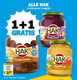 Boon`s Markt ALLE HAK aanbieding
