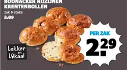 Boon`s Markt BOONACKER ROZIJNEN KRENTENBOLLEN aanbieding