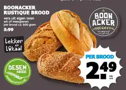 Boon`s Markt BOONACKER RUSTIQUE BROOD aanbieding