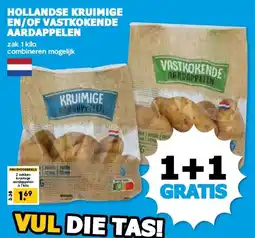 Boon`s Markt HOLLANDSE KRUIMIGE EN/OF VASTKOKENDE AARDAPPELEN aanbieding