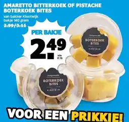 Boon`s Markt AMARETTO BITTERKOEK OF PISTACHE BOTERKOEK BITES aanbieding