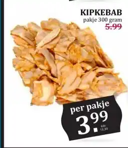 Boon`s Markt KIPKEBAB aanbieding