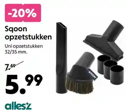 AllesZ Sqoon opzetstukken aanbieding