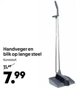 AllesZ Handveger en blik op lange steel aanbieding