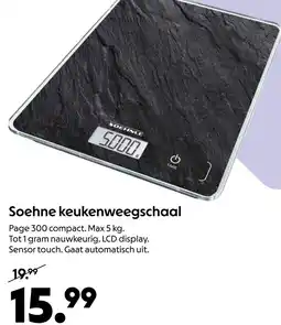 AllesZ Soehne keukenweegschaal aanbieding