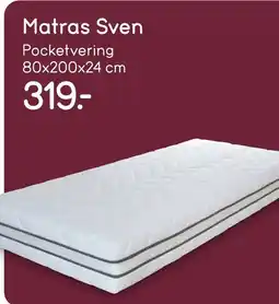 Leen Bakker Matras Sven aanbieding