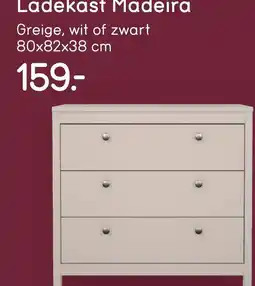 Leen Bakker Ladekast Madeira aanbieding