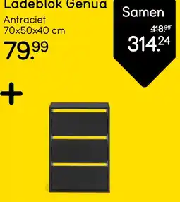 Leen Bakker Ladeblok Genua aanbieding