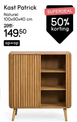 Leen Bakker Kast Patrick aanbieding