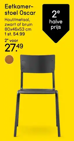 Leen Bakker Eetkamer- stoel Oscar aanbieding