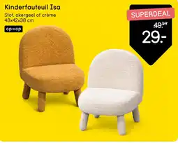 Leen Bakker Kinderfauteuil Isa aanbieding