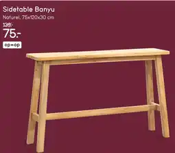 Leen Bakker Sidetable Banyu aanbieding