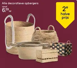 Leen Bakker Alle decoratieve opbergers aanbieding