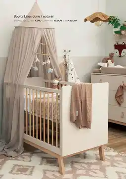 Babypark Bopita Lines dune / naturel aanbieding