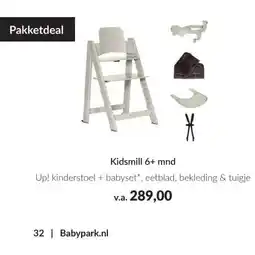 Babypark Kidsmill 6+ mnd aanbieding