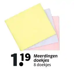 Wibra Merdingen doekjes aanbieding
