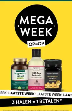 Holland & Barrett MEGA WEEK aanbieding
