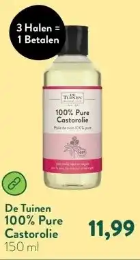 Holland & Barrett 100% Pure Castorolie aanbieding