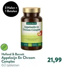 Holland & Barrett Appelazijn En Chroom Complex aanbieding