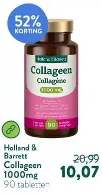 Holland & Barrett Collageen 1000mg aanbieding