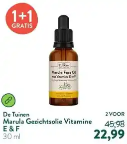 Holland & Barrett Marula Gezichtsolie Vitamine E & F aanbieding