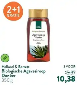 Holland & Barrett Biologische Agavesiroop Donker aanbieding
