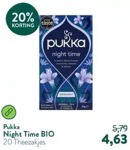 Holland & Barrett Night Time BIO aanbieding