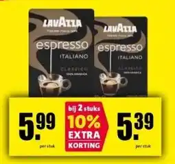 Nettorama LAVAZZA aanbieding