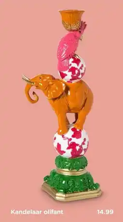 Xenos Kandelaar olifant aanbieding