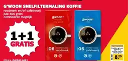 MCD Supermarkt G'WOON SNELFILTERMALING KOFFIE aanbieding