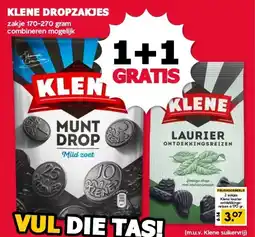 MCD Supermarkt KLENE DROPZAKJES aanbieding