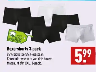 ALDI Boxershorts 3-pack aanbieding