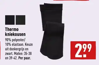 ALDI Thermo kniekousen aanbieding