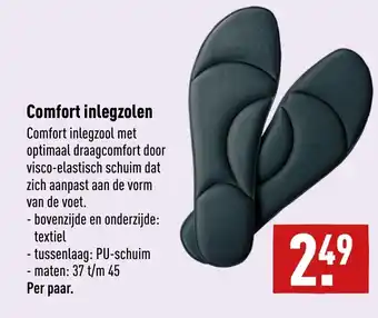 ALDI Comfort inlegzolen aanbieding