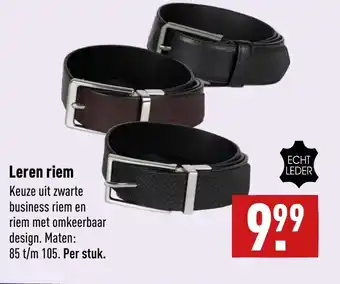 ALDI Leren rim aanbieding