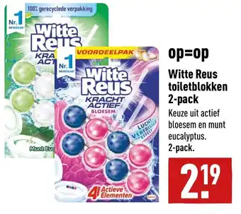 ALDI Witte reus toiletblokken 2-pack aanbieding