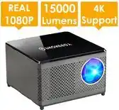 Bol.com Phonergy Optimo- Beamer- Full HD - 15000 Lumen- Wifi- Bluetooth- HDMI- Zwart aanbieding