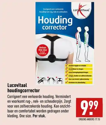 ALDI Lucovitaal houdingcorrector aanbieding