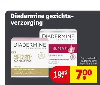 Kruidvat Diadermine gezichtsvrzorging aanbieding