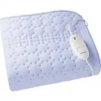 Bol.com Inventum HN135 - Elektrische onderdeken - 1 persoons - 150x80 cm - Fleece - Lichtblauw aanbieding