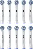Bol.com Oral-B Sensitive Clean Pro - Opzetborstels - 10 stuks - Brievenbusverpakking aanbieding